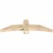 Ekena Millwork Bellingham Rough Sawn Timber Gable Bracket, Douglas Fir, 60"W x 17"H x 4"D x 6"F, 7/12 Pitch GBW060X17X0406BEL00RDF - alternate 2